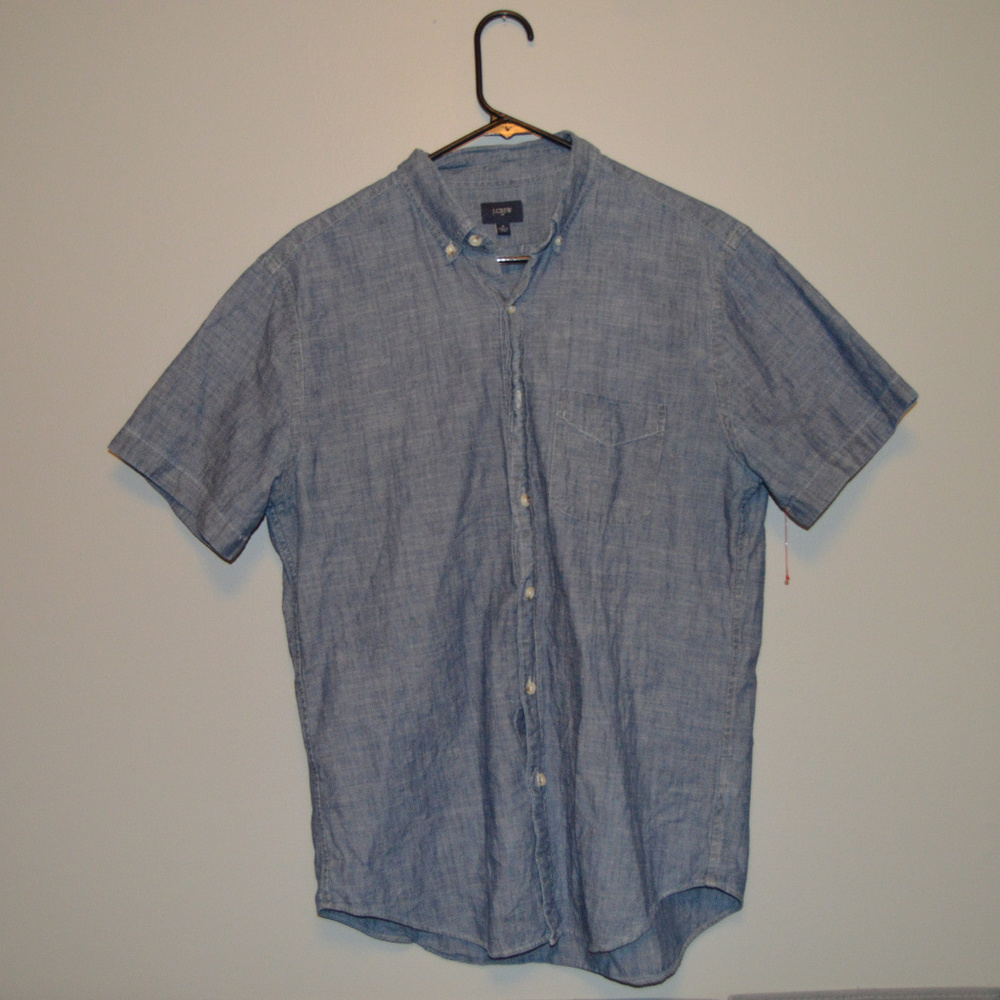 J Crew Mens Button Down Shirt